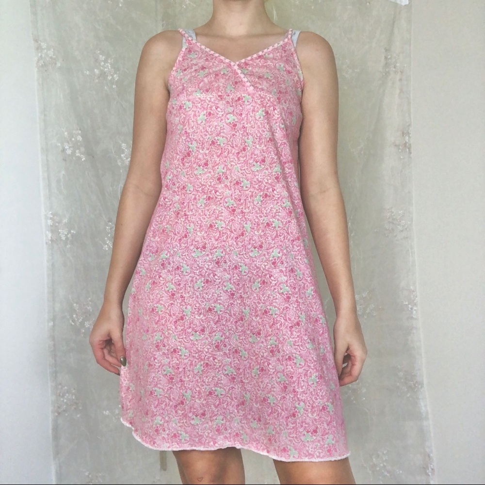 y2k mary kate and ashley paisley dress ♡